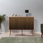 Hanah Home Mega-220 Consola Abstracta en Roble Sonoma